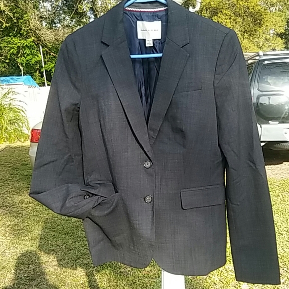 Women's Suit Strech Blazer Size 8 Long Sleeves - Picture 2 of 8